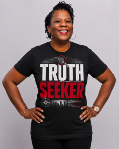 Truth Seeker T-Shirt — Bold Investigation Graphic Tee