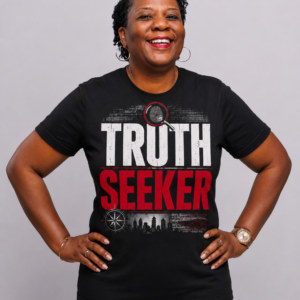 Truth Seeker T-Shirt — Bold Investigation Graphic Tee